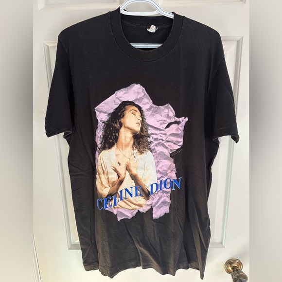 Vintage 90s Celine Dion T-Shirt - Picture 1 of 5